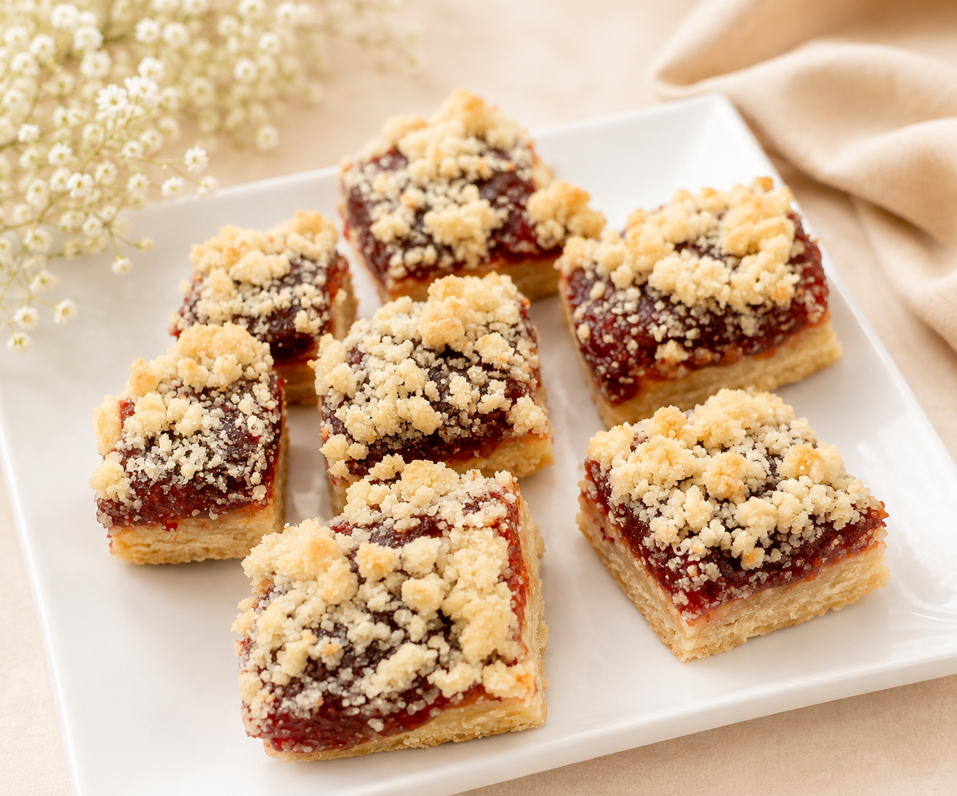 Guava Crumble Bites